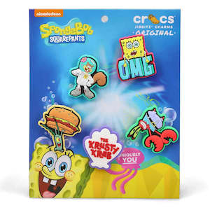 Jibbitz Packs: 10010012  JIBBITZ SPONGEBOB