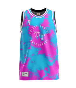 Triple Threat: TT TIE DYE PINK/BLUE