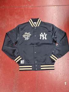 Baseball Satin Letterman Nfl: NE YANKEES SATIN JACKET 13574085