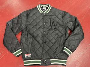 Baseball Satin Letterman Nfl: 13574108 NE LA DODGERS JKT QUILTED