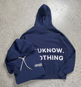Zip: YOU KNOW COSYZN HOOD NAVY BLUE