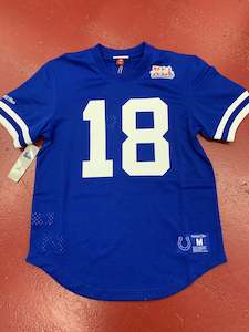 Nfl: MNN NN MESH COLTS MANNING 18 18061
