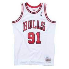 Basketball 1: MNN CHIC BULLS RODMAN  WHT MNCG18079