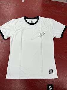 All Whites: NZ FOOTBALLADULTS TEE WHITE HOME