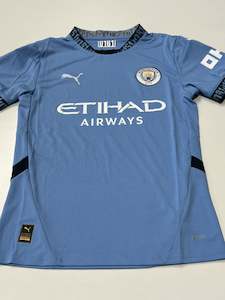English Football: 77507801 PUMA MCFC KIDS JERSEY