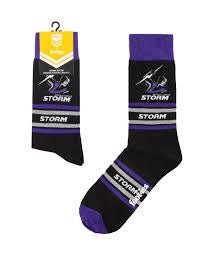 Retro League Tees: FSTO1162 MELBOURNE STORM SOCKS