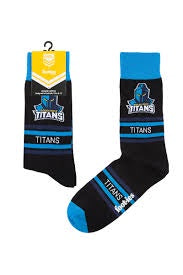 Retro League Tees: FGOL1163 GOLD COAST TITAN SOCKS