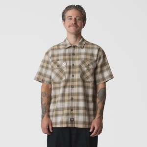 DK0A8674DKO DICKIES SS SHIRT OLIVE
