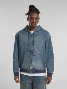 DK0A87OAL23 DICKIES DENIM FZ HOOD