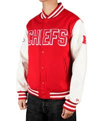 Satin Mlbn Bb Jackets: 60596368 NFL CHIEFS VARSITY JACKET