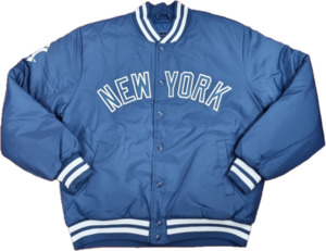 Satin Mlbn Bb Jackets: MJNY1666 YANKEES VARSITY JACKET