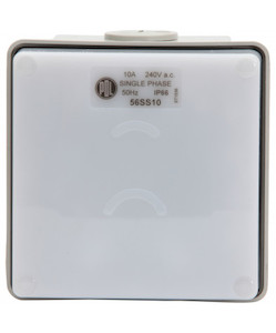 PDL56SS10WE PDL 56 Switch Sunset Photoelectric 10A White