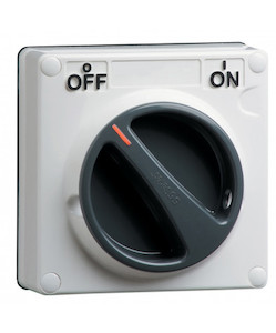 PDL56SW110LEGY PDL 56 Switch 1P 10A Grey