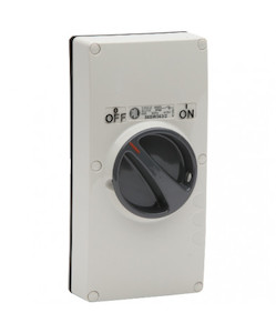 PDL56SW3632LEGY PDL 56 Switch 2-gang 3-Pole 415V 63A Grey