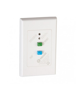 Products: PDL696RCD10WH PDL 600 RCD Flush Plate 10mA Vertical 20A White