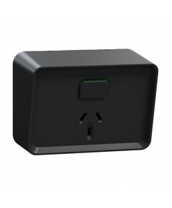 Products: PDLO394-BK PDL Iconic Outdoor Switched Socket 10A Black