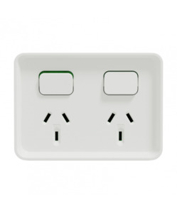 Products: PDLO395-XW PDL Iconic Outdoor Double Switched Socket 10A White
