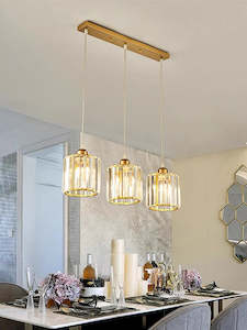 Kitchen Lighting Collection: Modern Gold All in one Kitchen Bar Light PLD467G