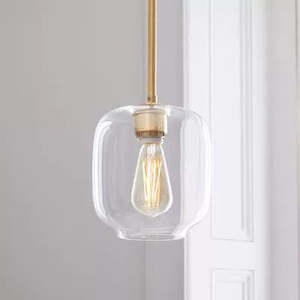 Feature Promotion: Modern Drawn Gold Glass Lamp PL19215