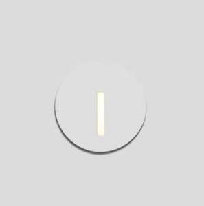 Decor Wall Light: Auva - RNW 3W 3000K Cutout 65mm - WL3019-R-W