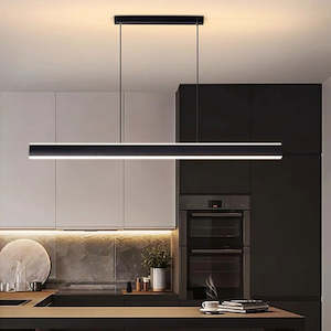 Island Bar Light: LED Kitchen Island Light Black 9001500mm GX-P224