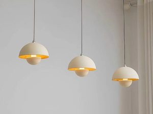 Motion-Controlled LED Pendant Light – Single Bedside Feature Light