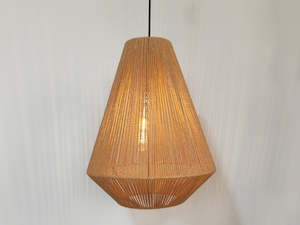 Single Pendant: Modern Rustic Pendant Light GX-P414