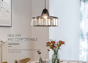 Single Pendant: Modern Industrial Glass Hanging Light GX-P169