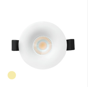 Downlights: COB Downlight- 8W Fixed 3000K Dimmable White FC-Rona3-WH