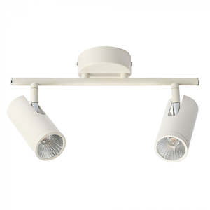 Led Integrated Series: Xanthi LED 2 Bar Spotlight White LSLX-B2-WH