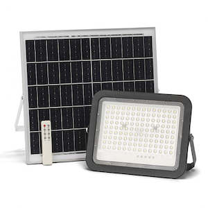 NOX Solar Flood Light GS-PVF130-BL