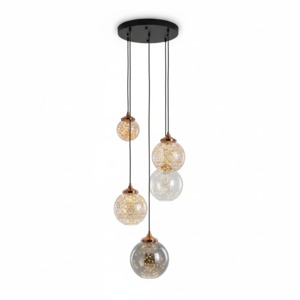 Pendant Lighting: LED Sparkle Light Multi Pendants Chandelier