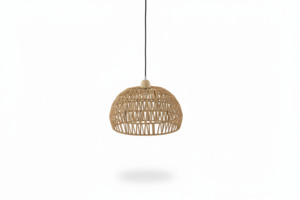 Kitchen Lighting Collection: Vero Rope Single Pendant Light