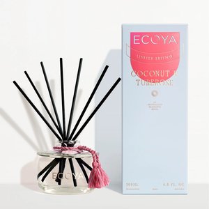 ECOYA Coconut & Tuberose Reed Diffuser - High Summer Limited Edition - Ligne&hellip;