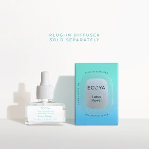 ECOYA Lotus Flower Plug-In Diffuser Fragrance Flask - Ligne Roset NZ - Auckland New Zealand