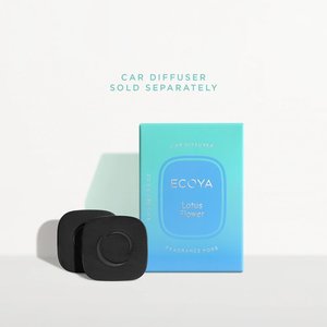 ECOYA Lotus Flower Car Diffuser Fragrance Pods - Ligne Roset NZ - Auckland New Zealand