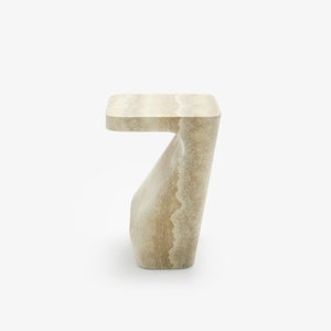 Stump Travertine Occasional Side Table by Pierre Charpin - Ligne Roset NZ - Auck&hellip;