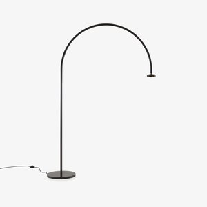 Niji Floor Lamp Gris Brun Lacquer by Studio Shulab - Ligne Roset NZ - Auckland New Zealand