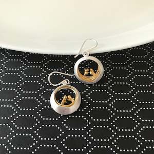 Orbit Wave Earrings - NAI08