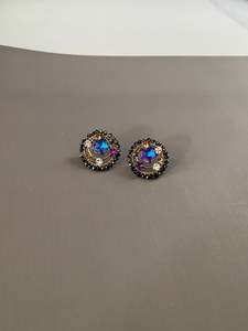 Star Crystal Stud Earrings