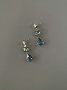 Swarovski Triple Drop Earrings