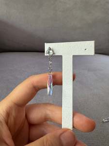 Swarovski: Swarovski Trilliant & Prism Drop Earrings