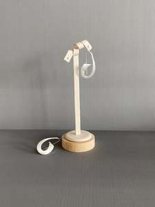 Naia: Silver Loop Earrings