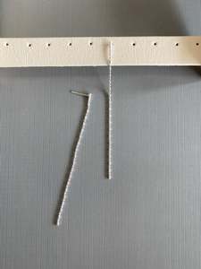 Nami Skyla: Linear Chain Earrings - NAM14