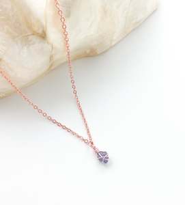 Tanzanite Rose Gold - 16 inch