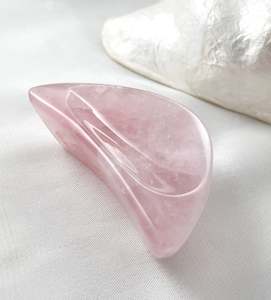 Rose Quartz Crescent Bowl