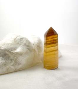 Sale: Yellow Fluorite Point