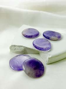 All Available Crystal Jewellery: Amethyst Flatstone