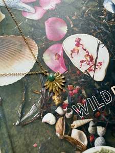 Gold Necklaces: Sunrise Necklace