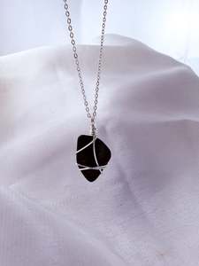 Silver Necklaces: Kambaba Jasper Silver